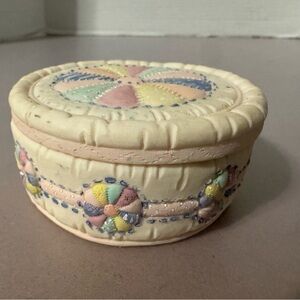 DEZI Pastel Patchwork Trinket Box